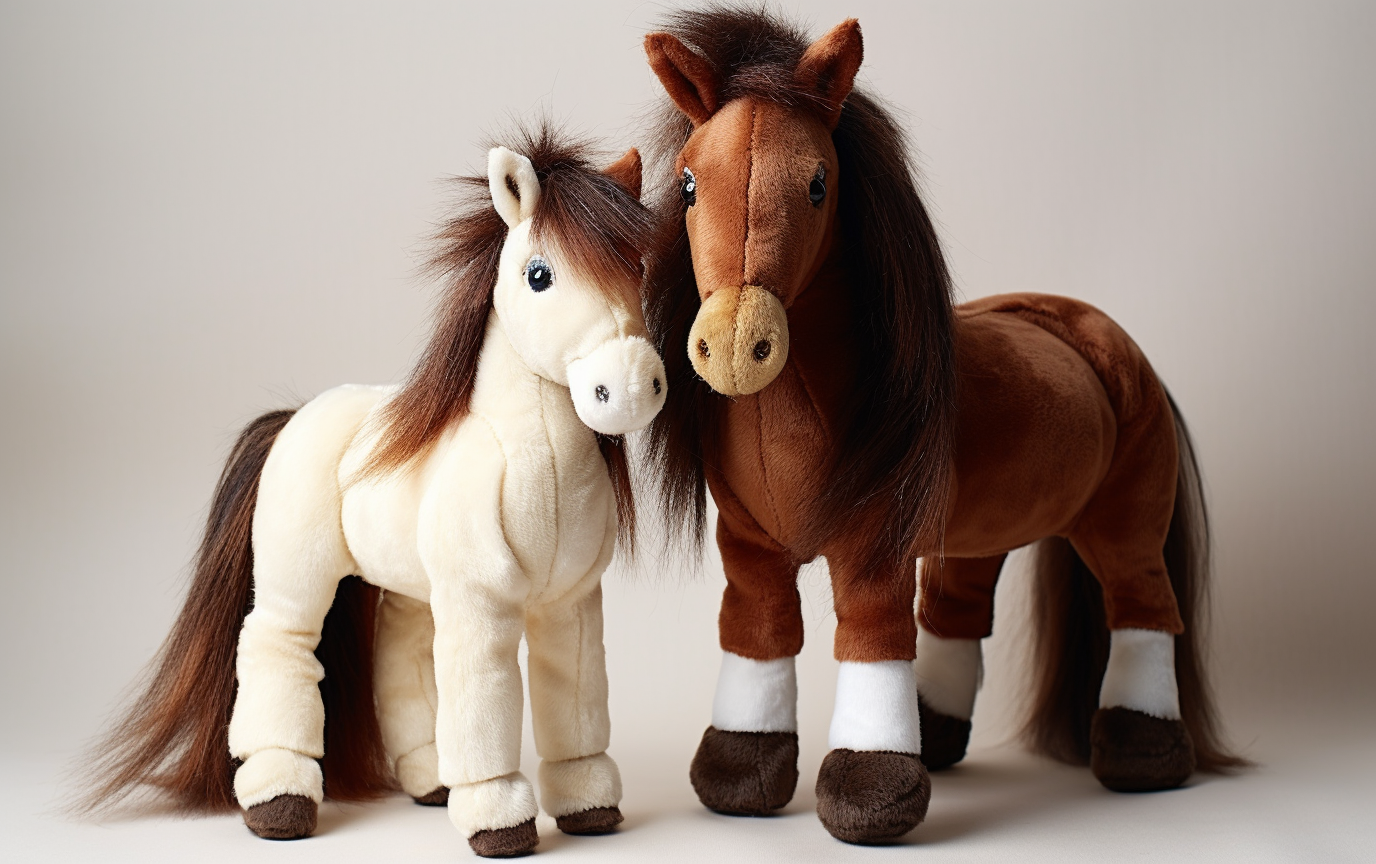 stuffed toy horse plushie