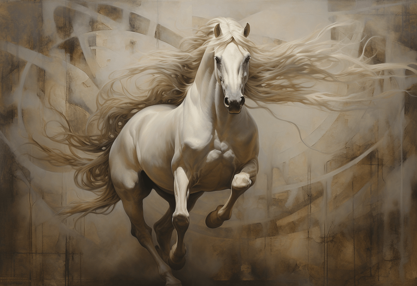 horse wall art
